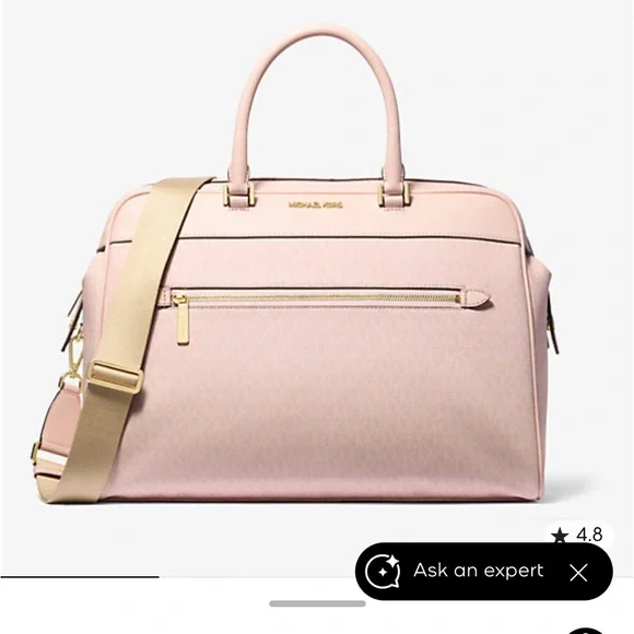 Michael Kors Tan and Brown Women Travel Bag -$450 retail - Picture 5 of 5